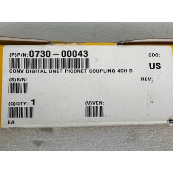 AMAT 0730-00043 CONV DIGITAL DNET PICONET COUPLING 4CH D
